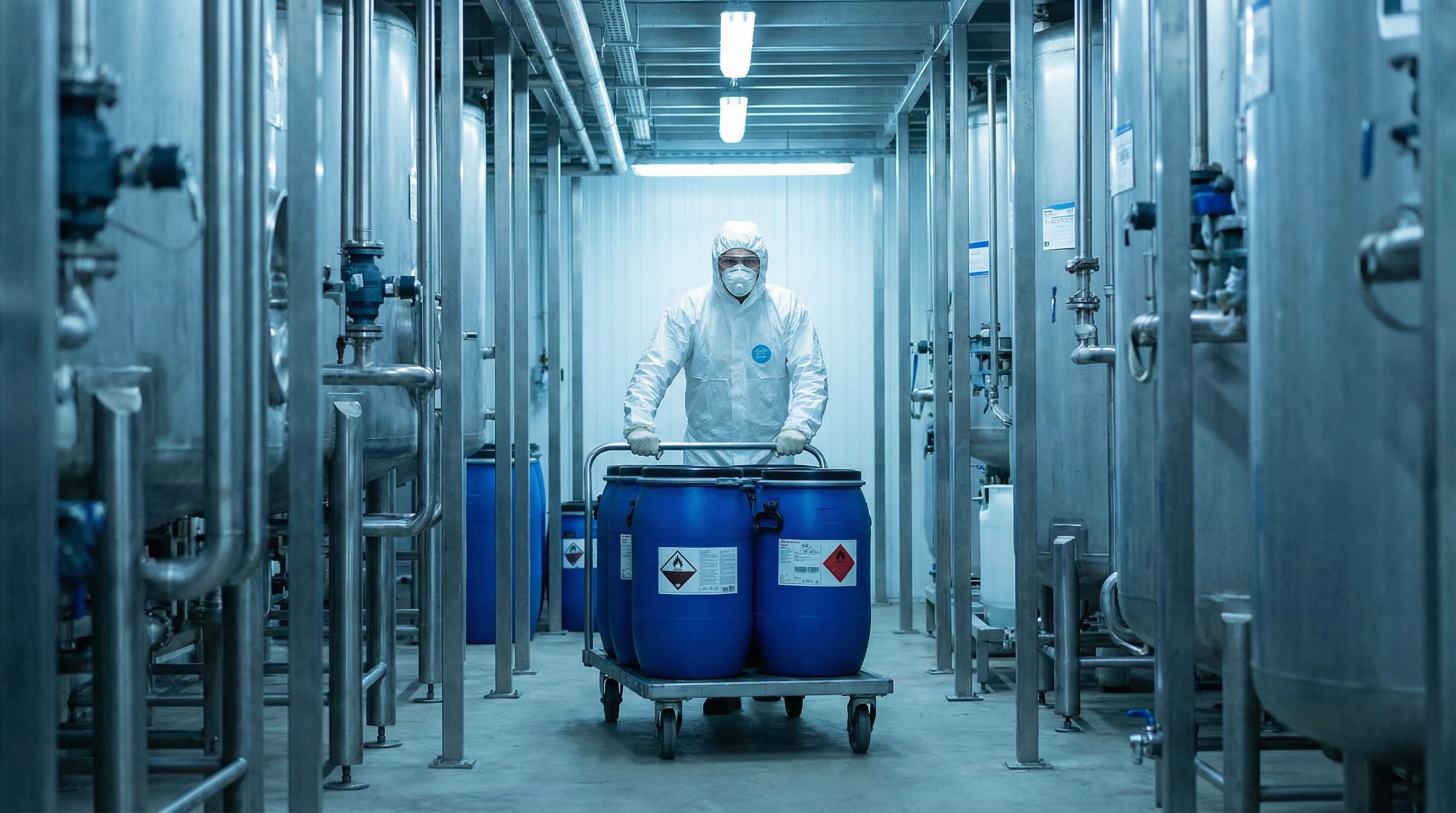 Quality assurance process for chemical batches