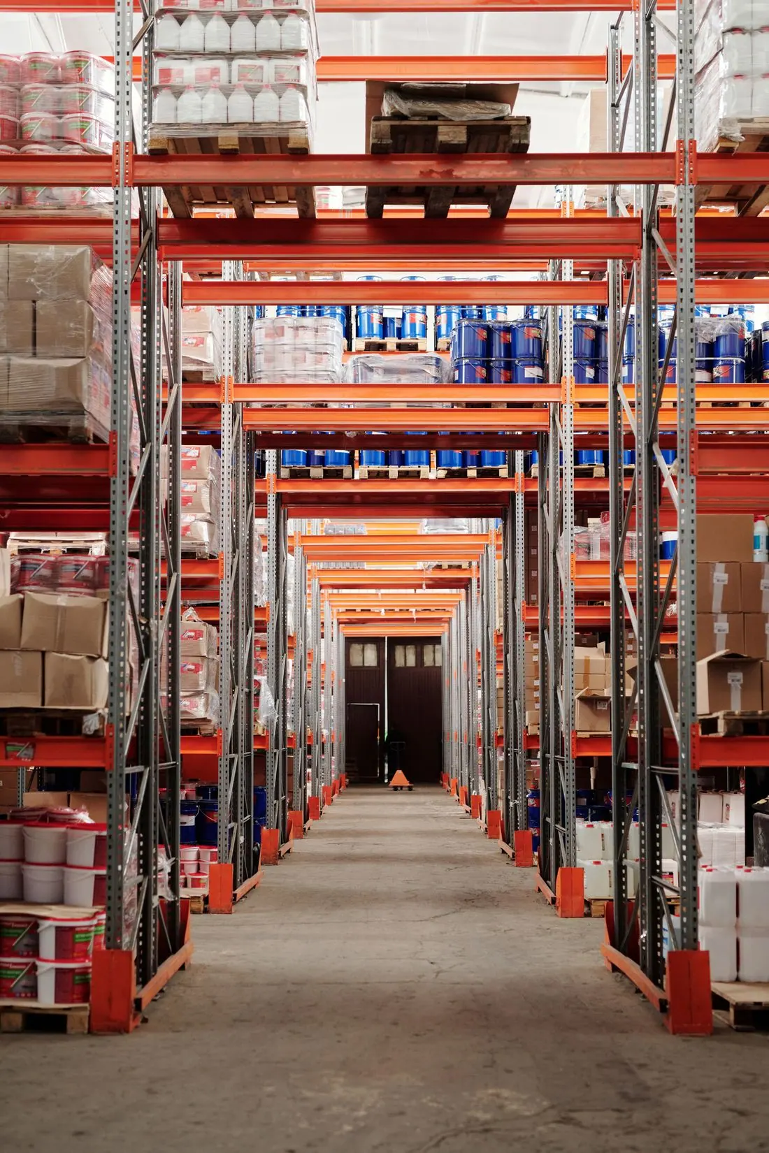 Warehouse storage and distribution operations